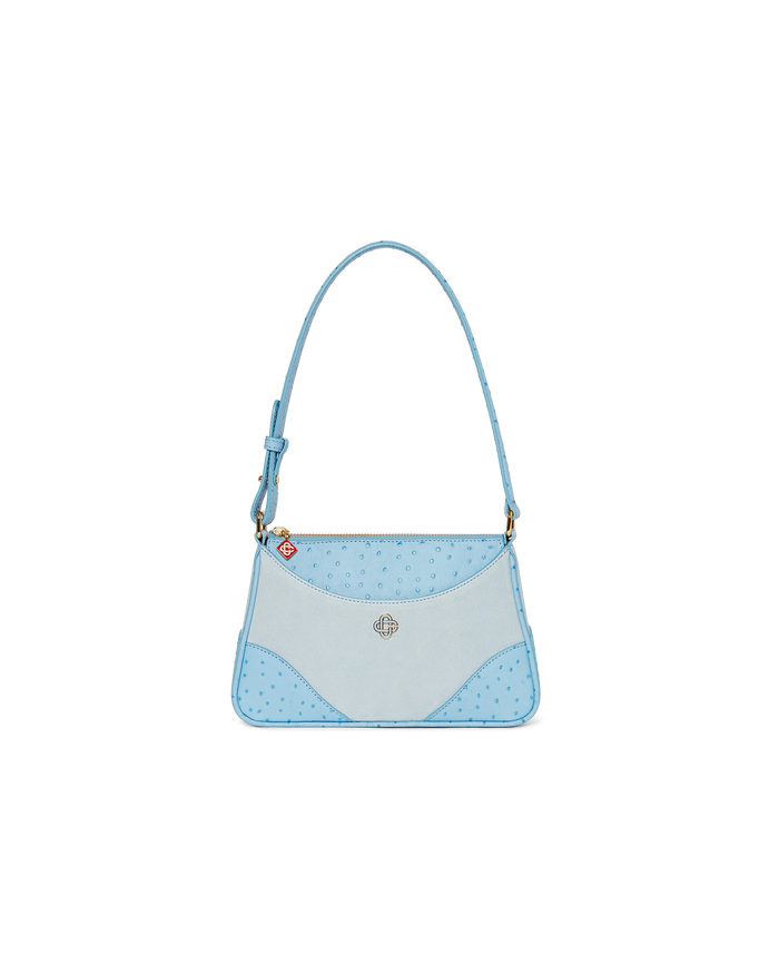 Blue Jeanne Pochette Shoulder Bag