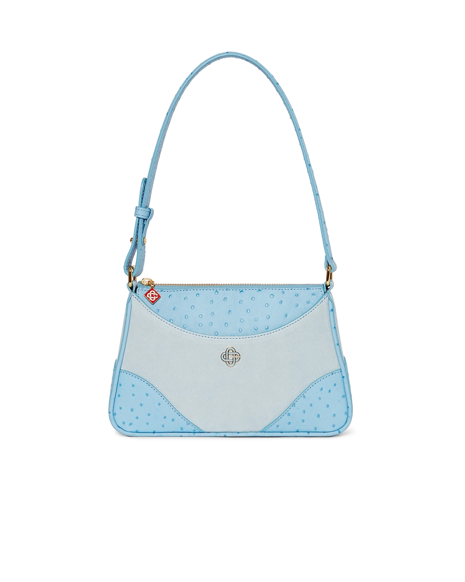 Blue Jeanne Pochette Shoulder Bag