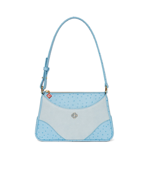 Blue Jeanne Pochette Shoulder Bag