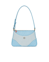 Blue Jeanne Pochette Shoulder Bag
