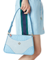 Blue Jeanne Pochette Shoulder Bag