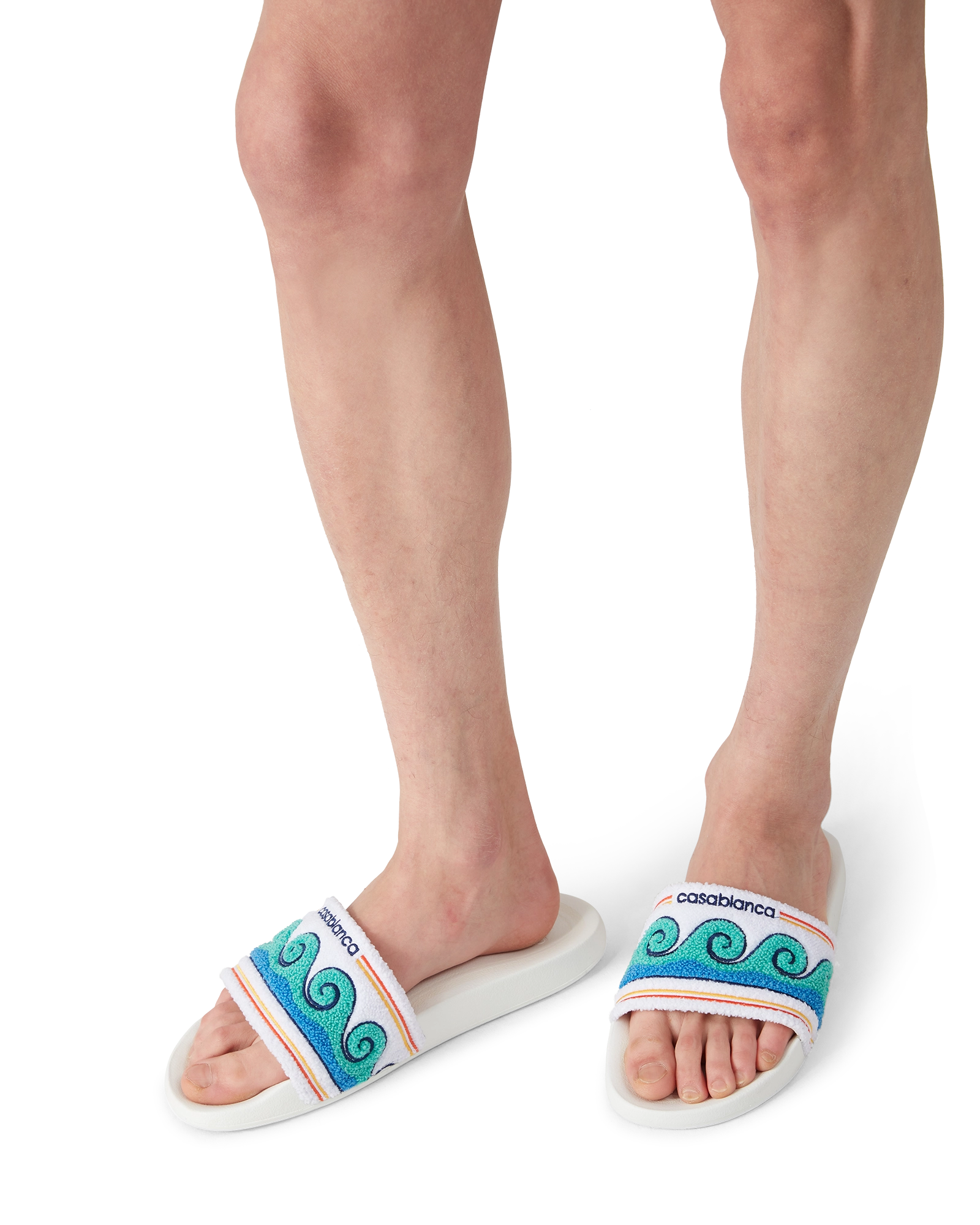 Men's Greco Wave Terry Slider