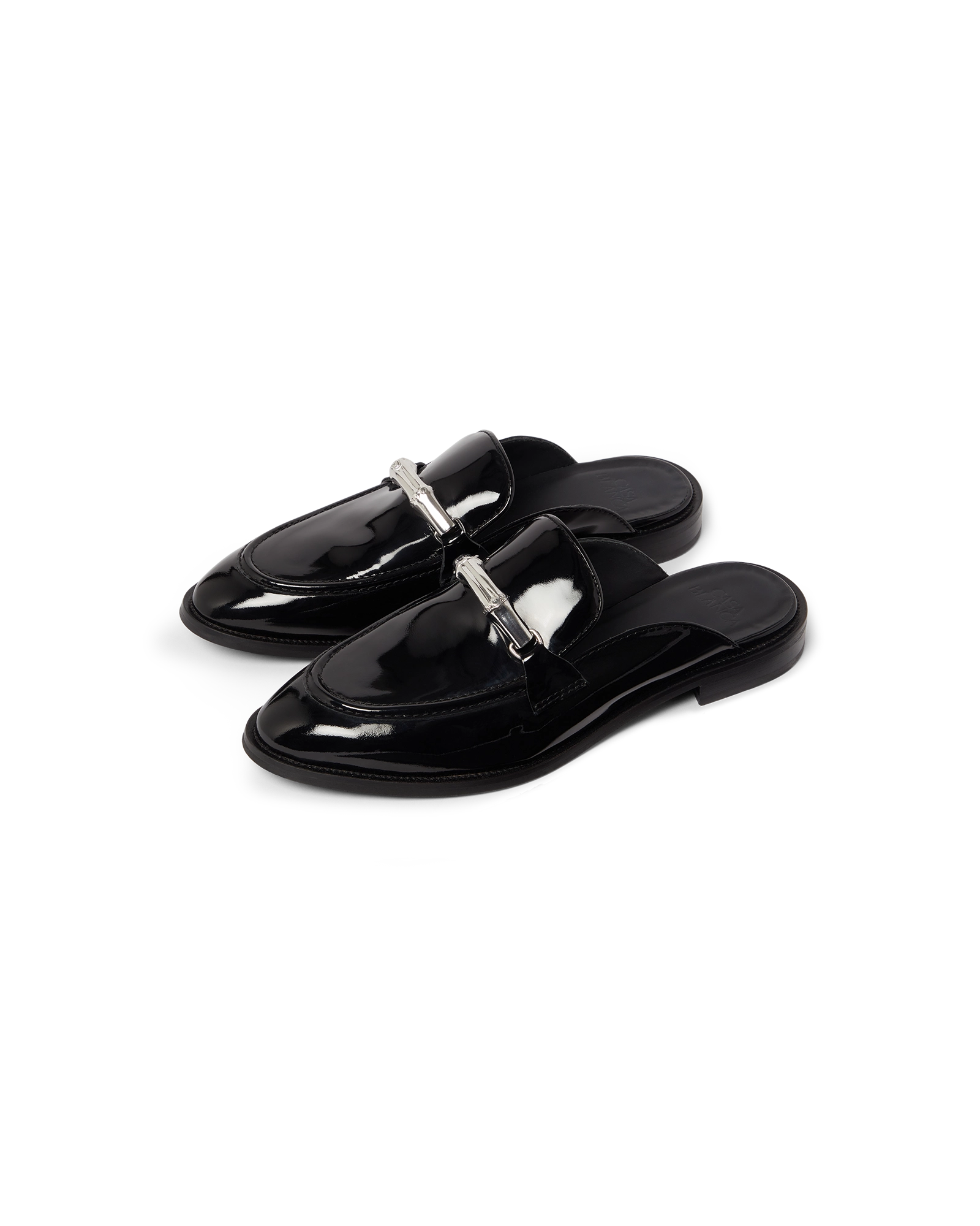 Black Bamboo Slip On Loafer