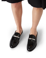 Black Bamboo Slip On Loafer