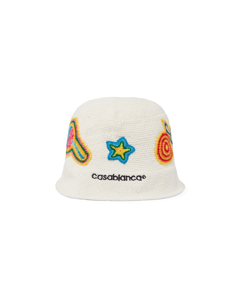 Chapeaud’O Raffia Crocet Casablanca Chapeaud'O Raffia Crocet Casablanca Casablanca Bucket Hat Crochet
