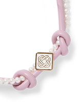 Pink Knotted Necklace