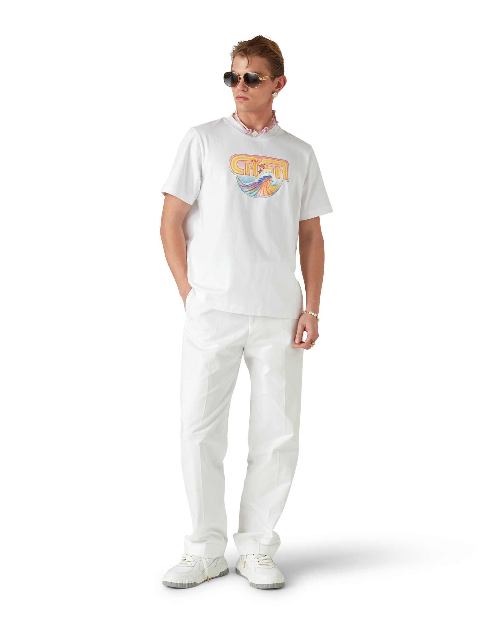 Pink Knotted Necklace