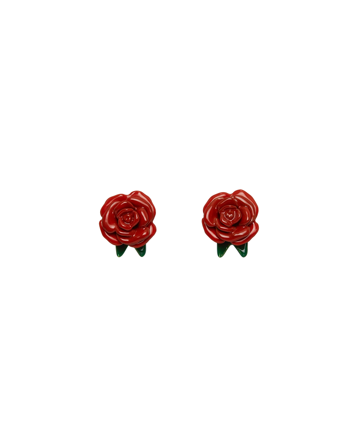 Rose Drop Earrings