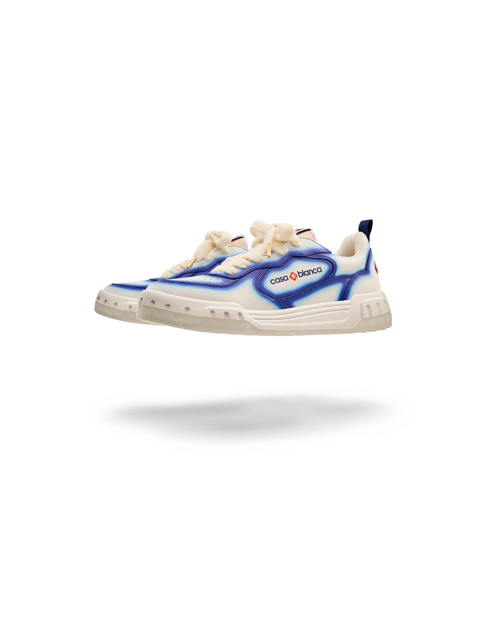 Sneakers pour homme bleu dégradé Court