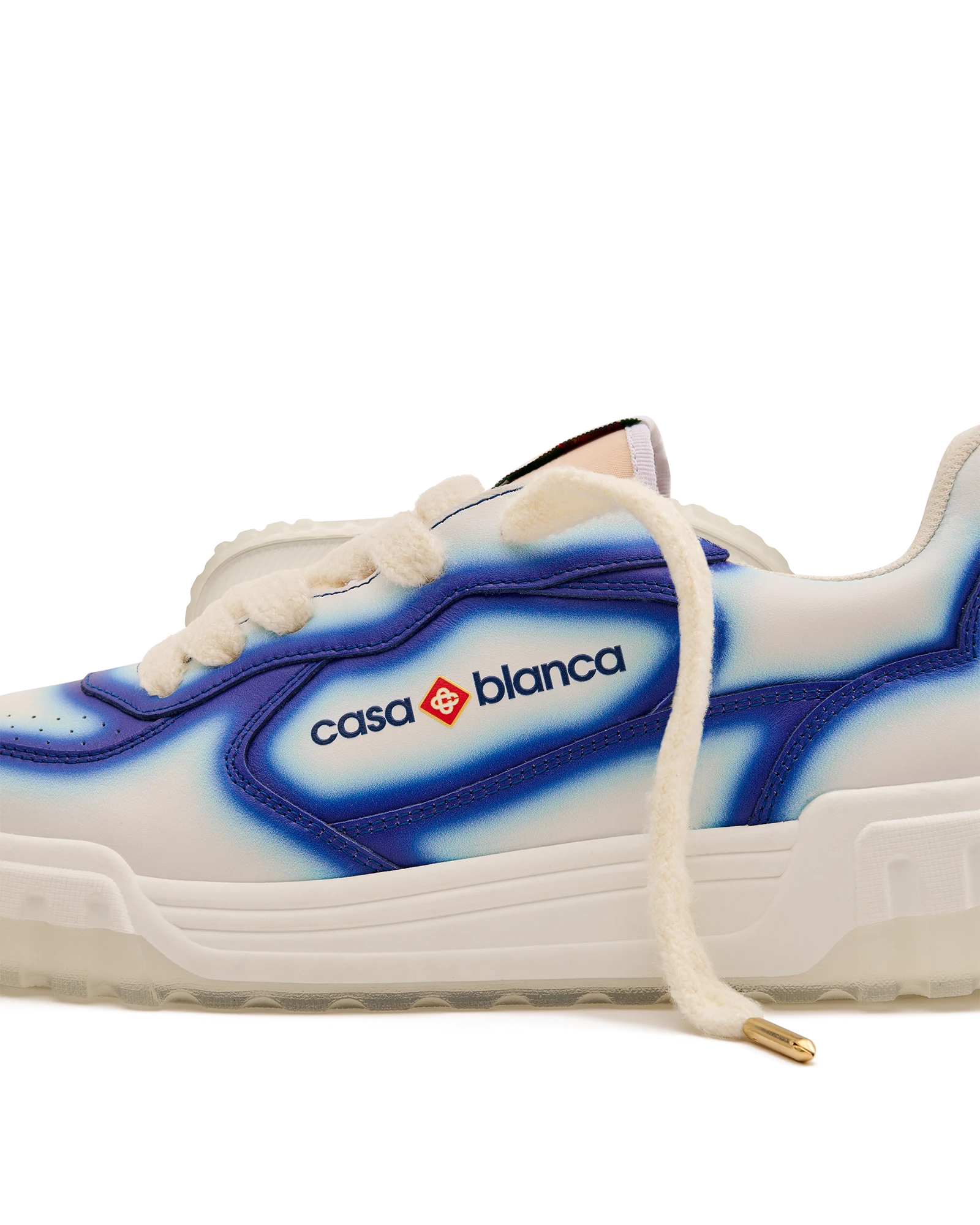 Sneakers pour homme bleu dégradé Court