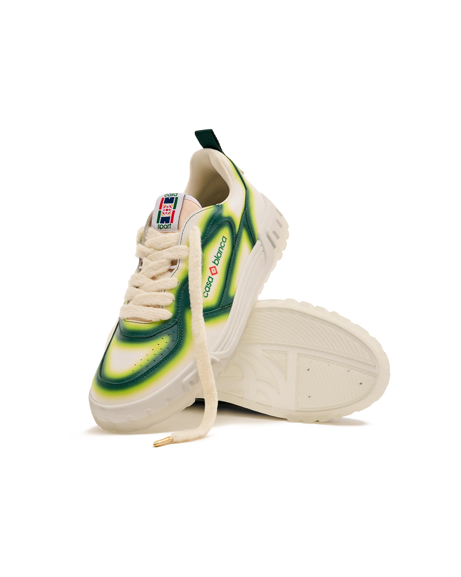 Women's Court Green Fade Sneaker