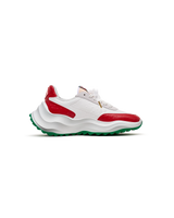 Women's Atlantis Red Ostrich Sneakers