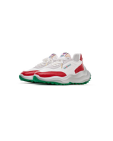 Women's Atlantis Red Ostrich Sneakers