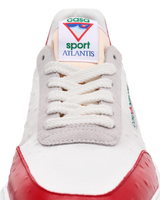 Women's Atlantis Red Ostrich Sneakers