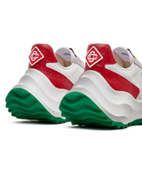 Women's Atlantis Red Ostrich Sneakers