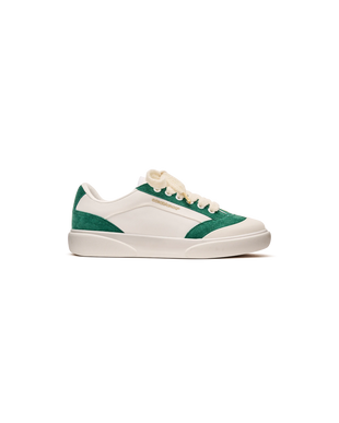 Women's Del Mar White & Green Sneaker