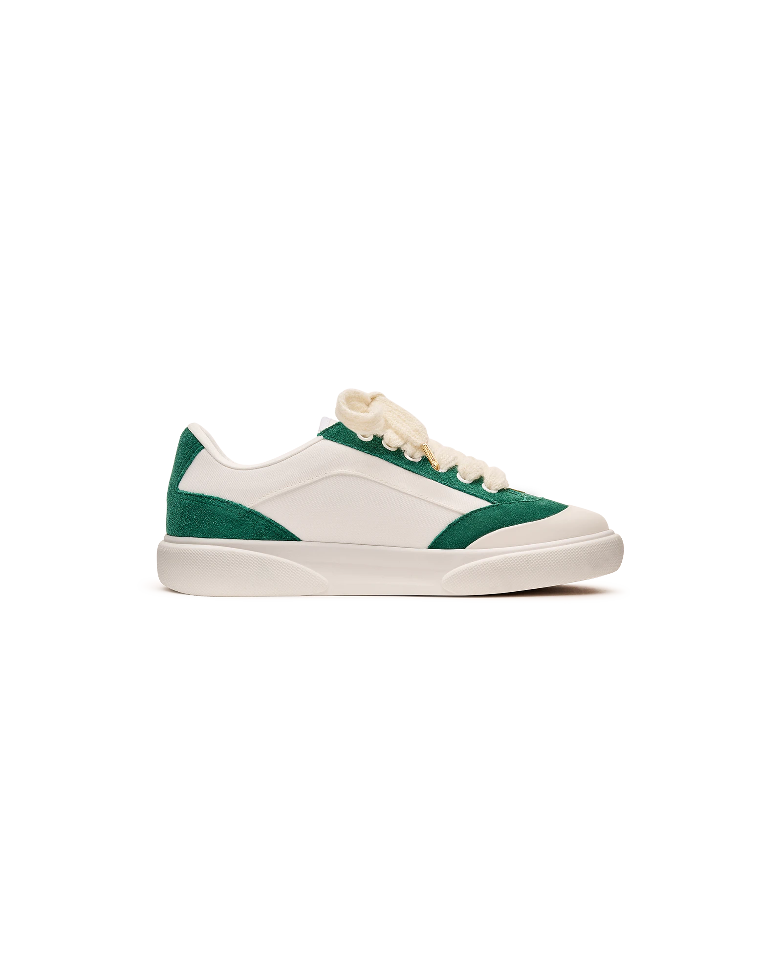 Women's Del Mar White & Green Sneaker