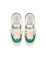 Womens Del Mar White & Green Sneaker