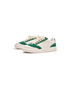 Womens Del Mar White & Green Sneaker