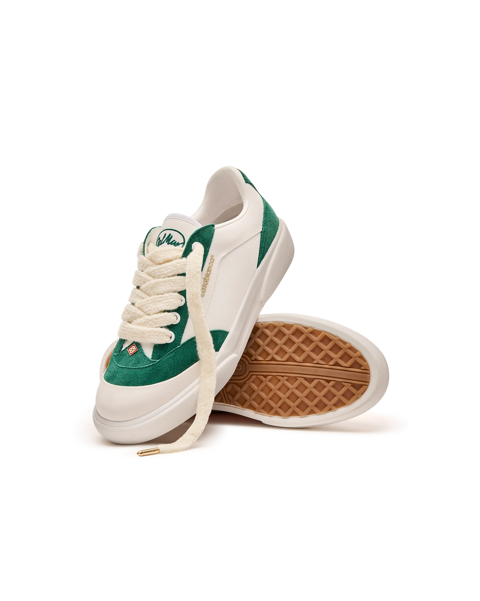 Men's Del Mar White & Green Sneaker