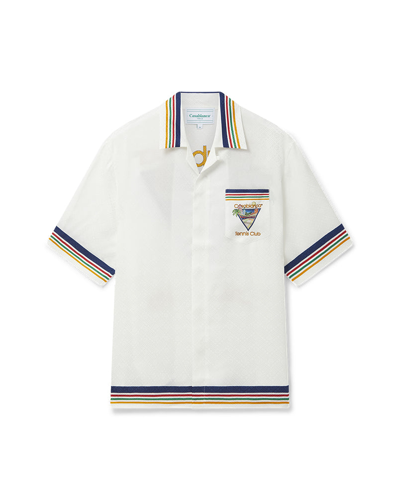 Tennis Club Icon Silk Shirt