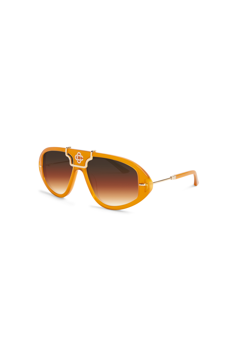 Orange & Gold The Hacienda Sunglasses
