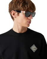 Black The Square Metope Sunglasses