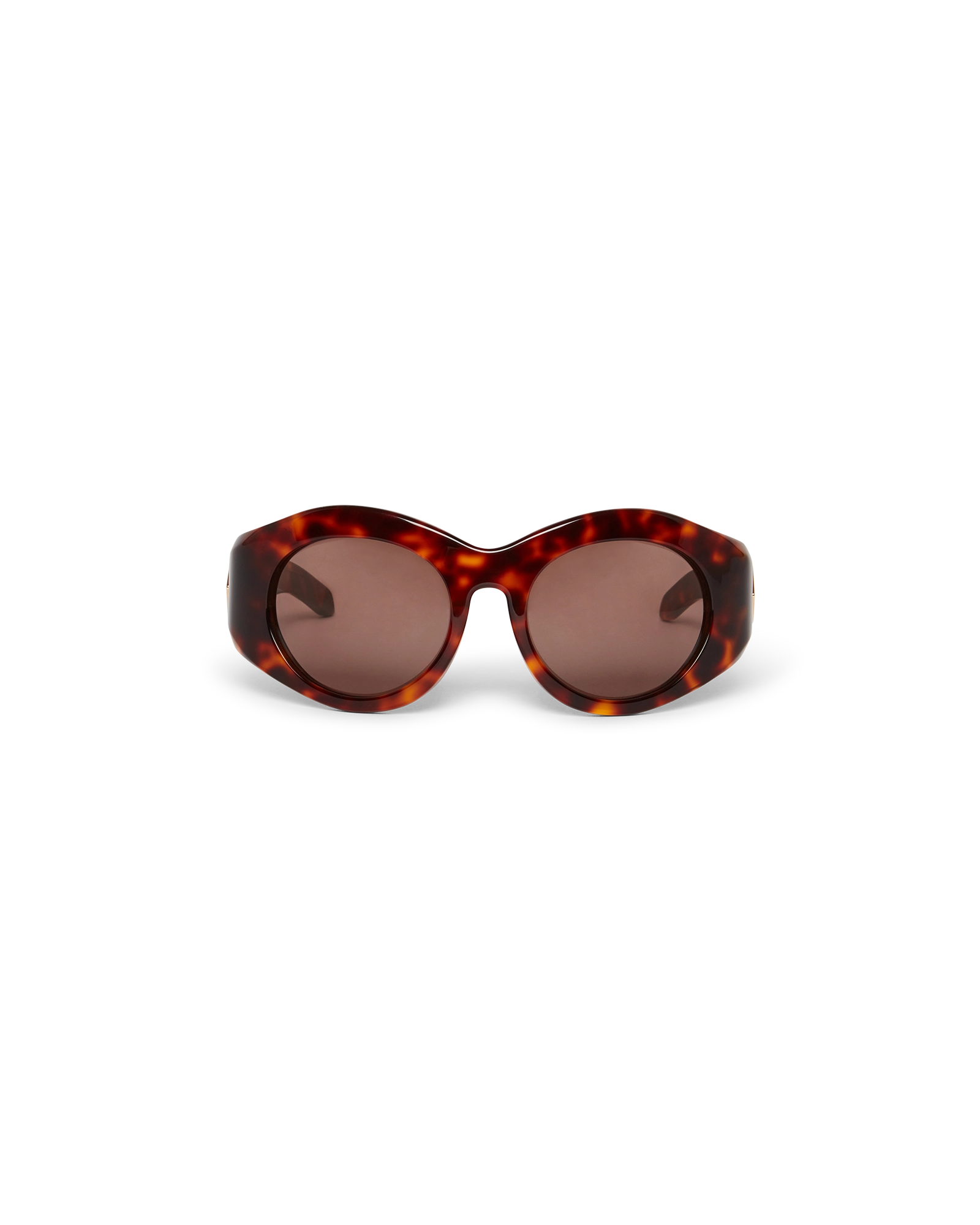 Tortoiseshell Goggle Sunglasses