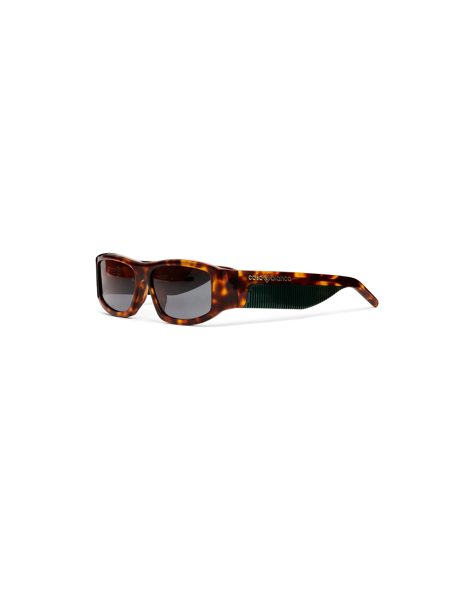 Tortoiseshell Rectangular Sunglasses