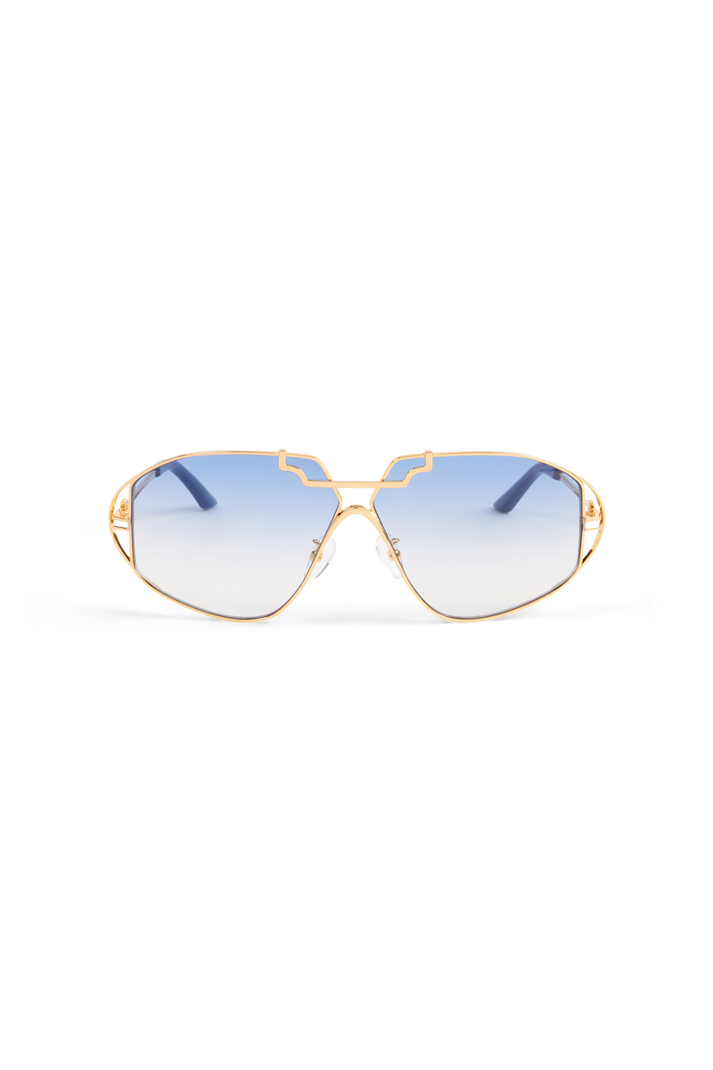 Midnight & Gold The Avenida Sunglasses