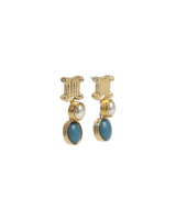 Column Drop Earrings