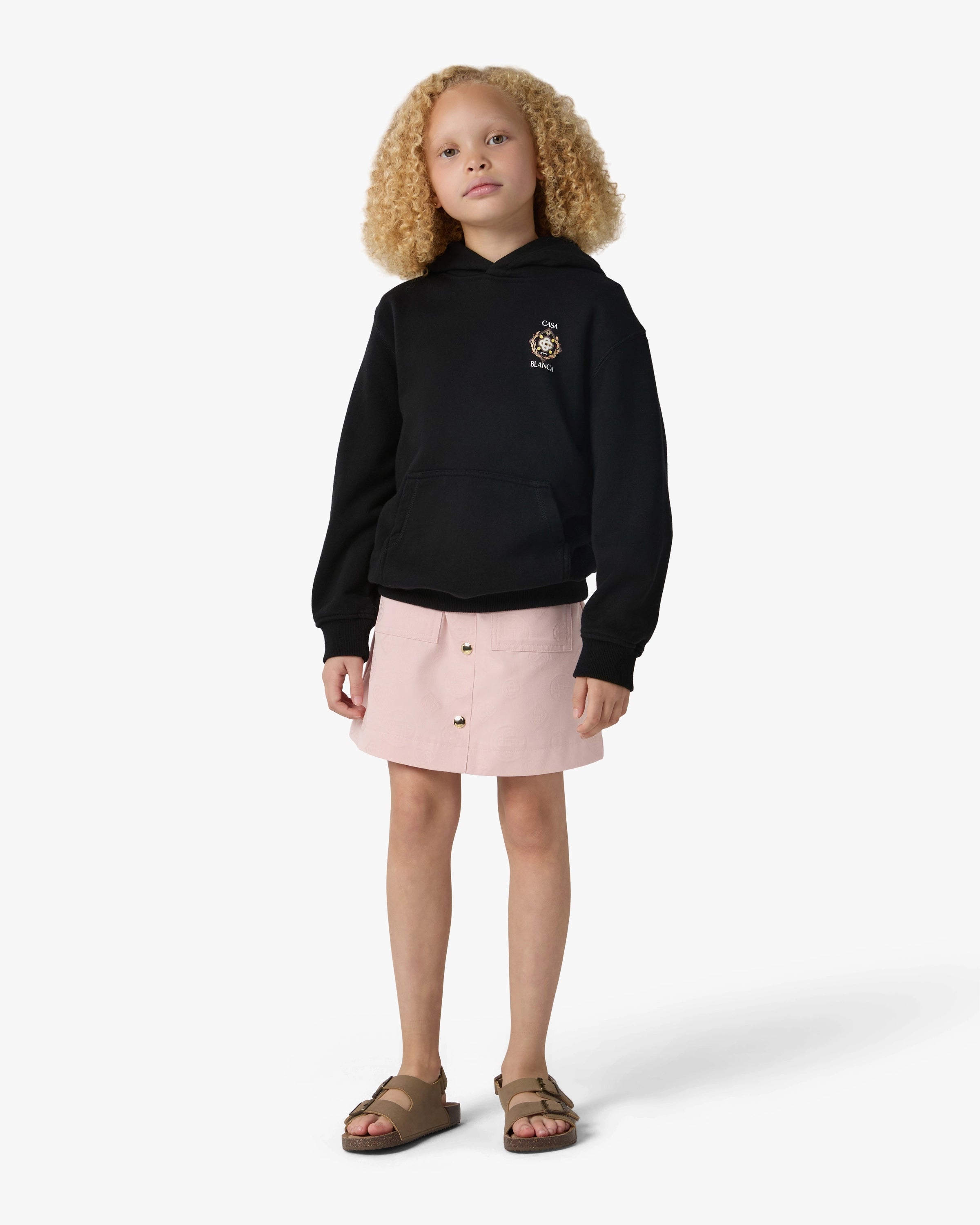 Sweat à capuche noir pour enfant Championship