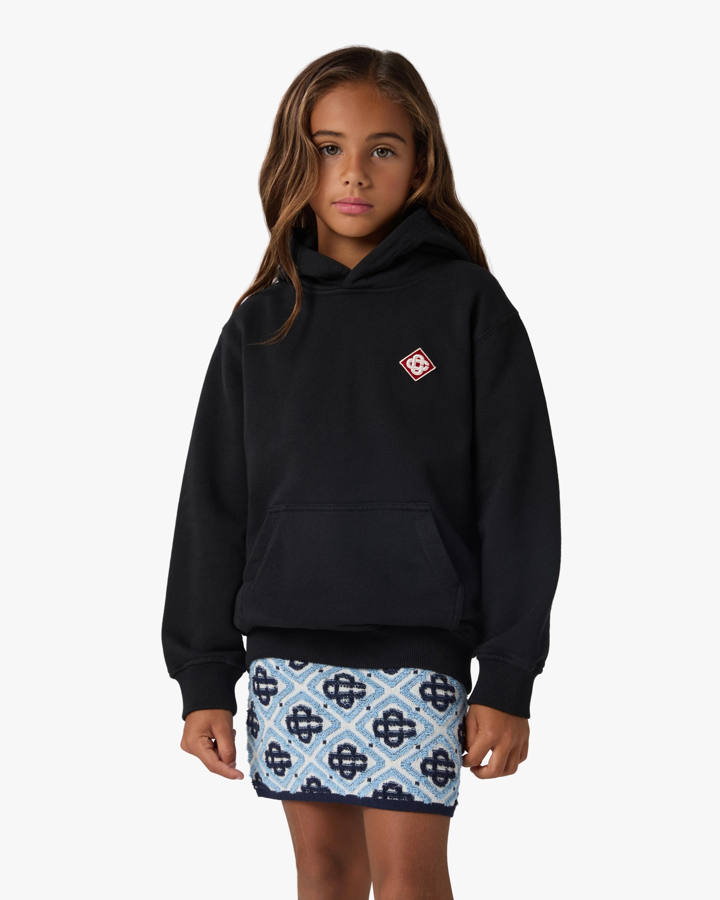 Children's Black Diamond Logo Hooded Sweatshirt