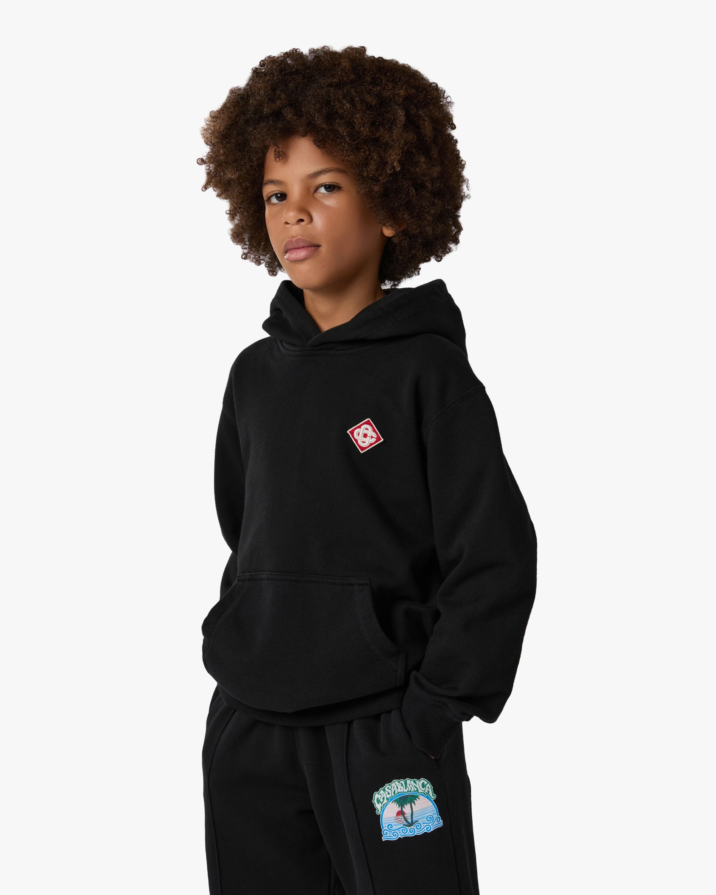 Children's Black Diamond Logo Hooded Sweatshirt