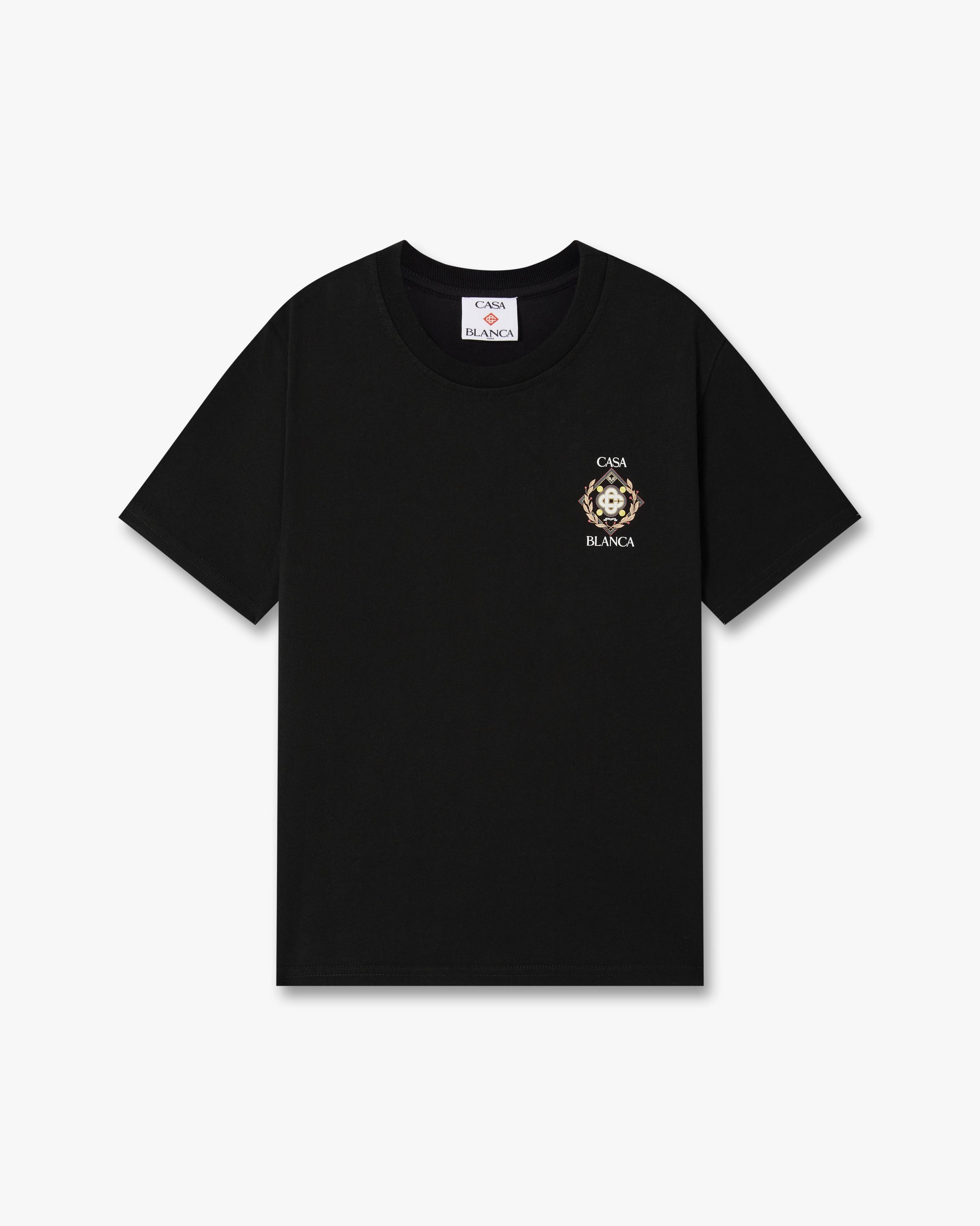 Children's Black Championship Short Sleeve T-Shirt