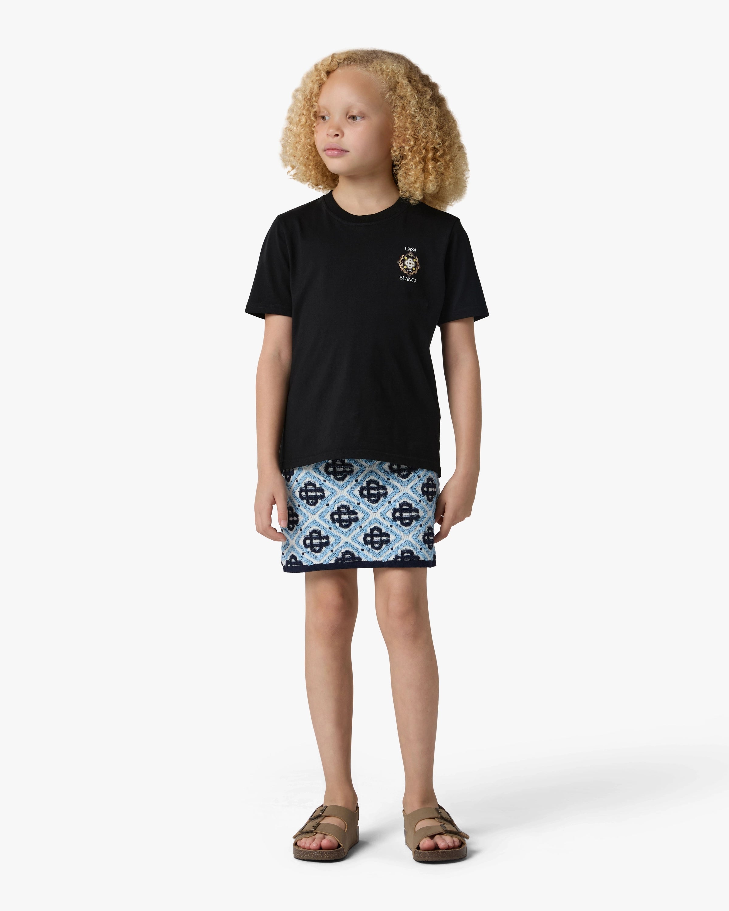 Children's Black Championship Short Sleeve T-Shirt