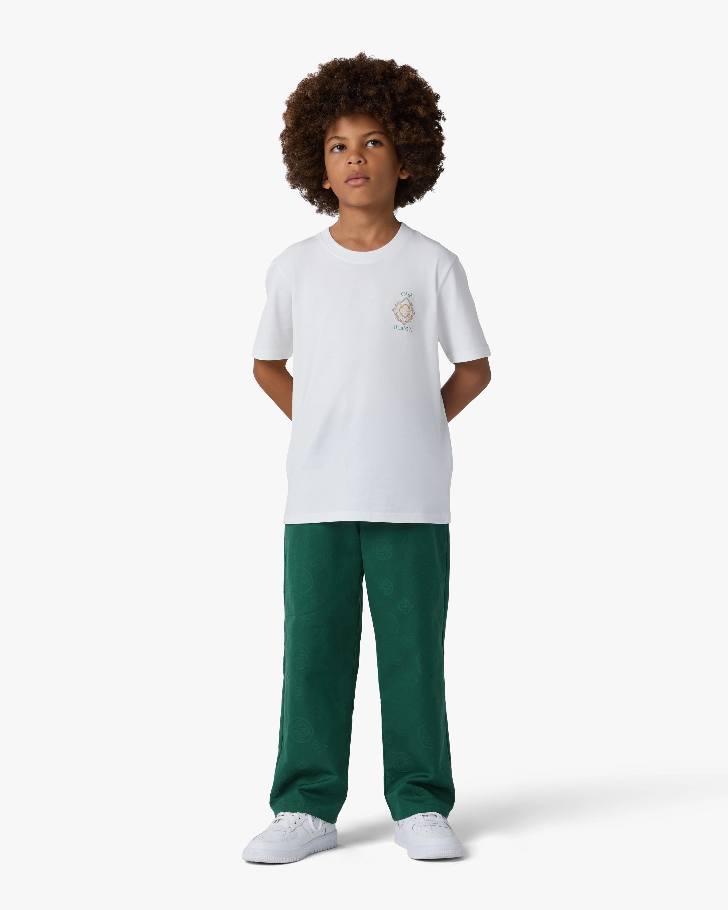 Children's White Championship Short Sleeve T-Shirt