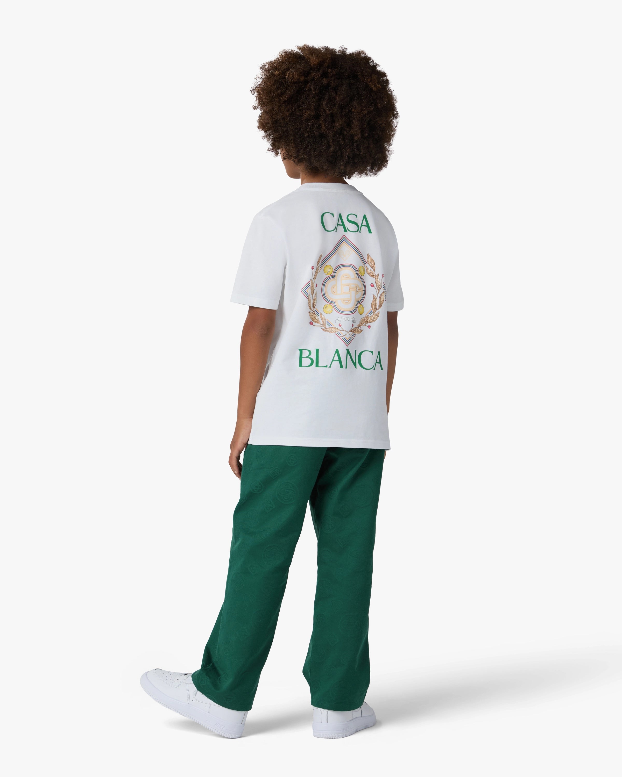Children's White Championship Short Sleeve T-Shirt