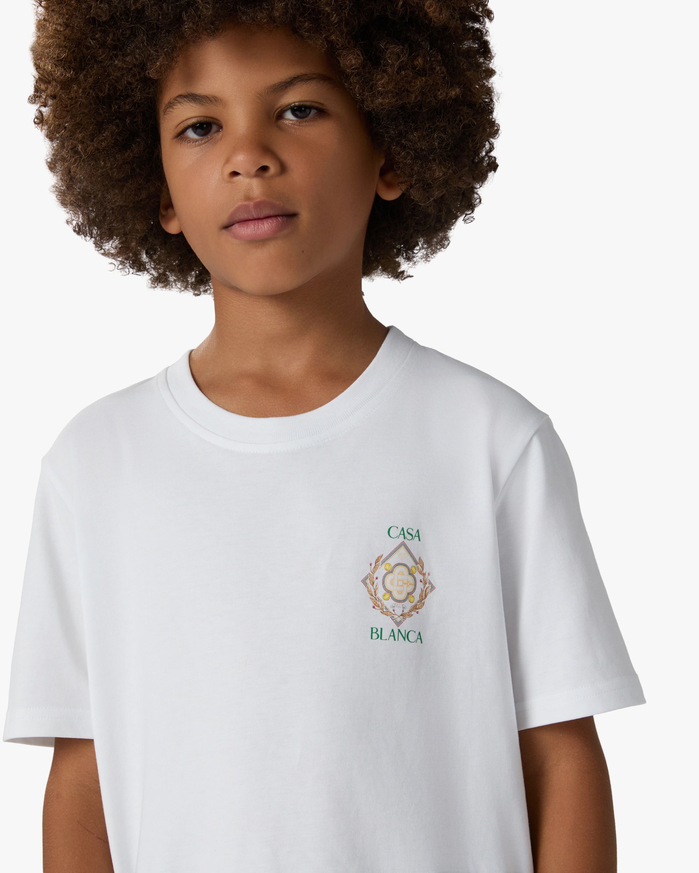 Children's White Championship Short Sleeve T-Shirt