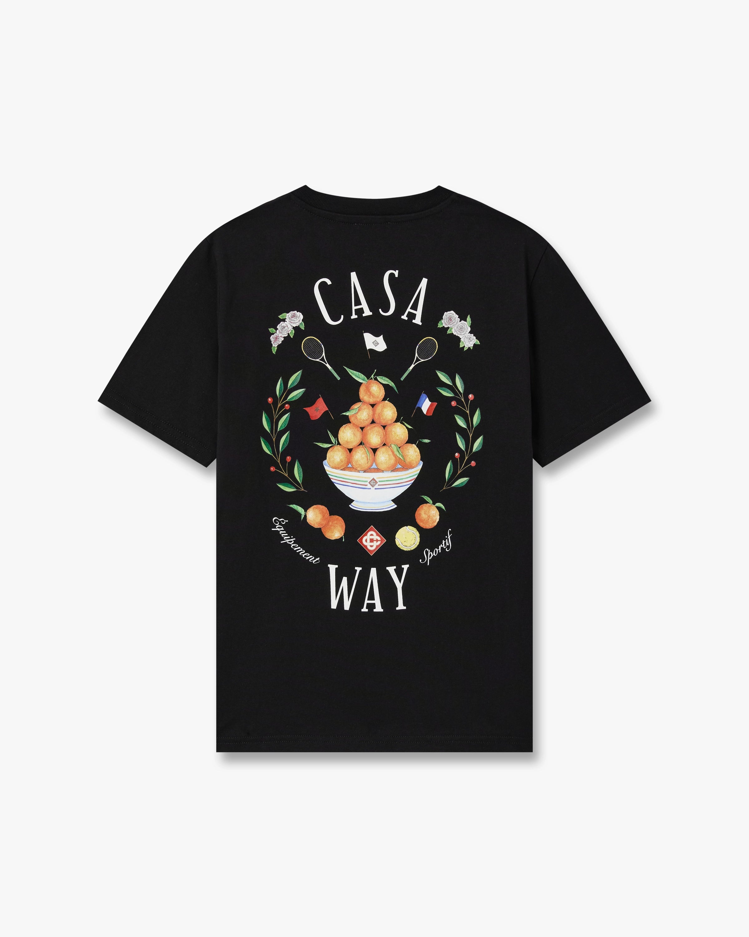 Children's Black Casaway Short Sleeve T-Shirt