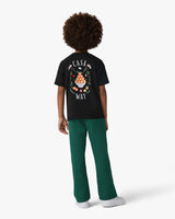 Children's Black Casaway Short Sleeve T-Shirt