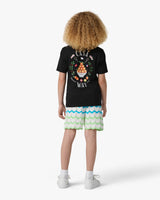 Children's Black Casaway Short Sleeve T-Shirt