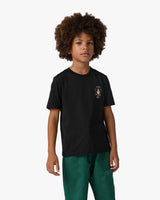 Children's Black Casaway Short Sleeve T-Shirt