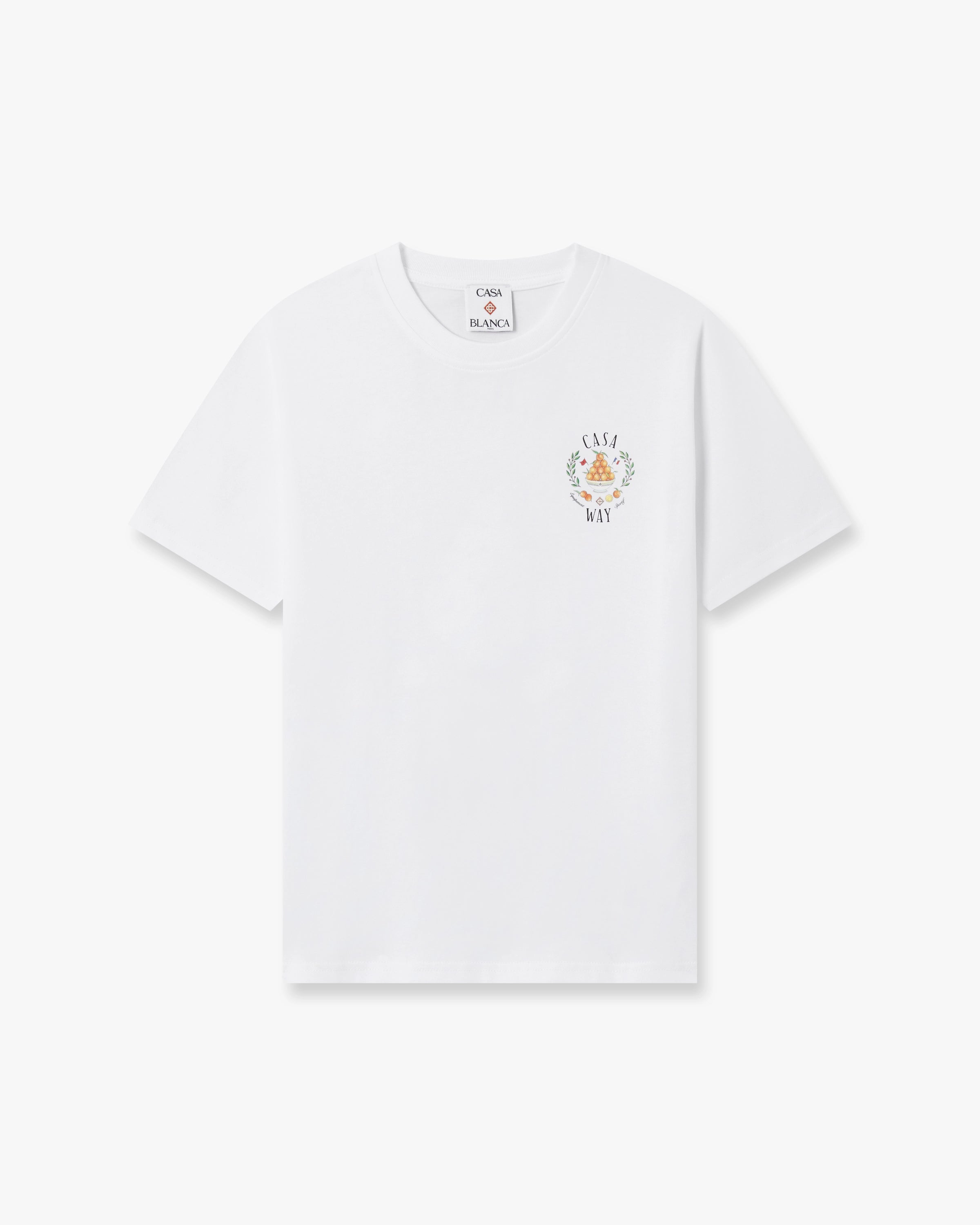 Children's White Casaway Short Sleeve T-Shirt