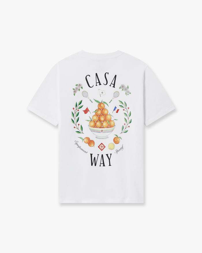 Children's White Casaway Short Sleeve T-Shirt