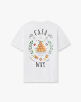Children's White Casaway Short Sleeve T-Shirt