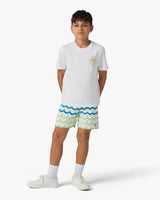 Children's White Casaway Short Sleeve T-Shirt