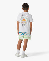 Children's White Casaway Short Sleeve T-Shirt