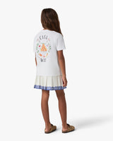 Children's White Casaway Short Sleeve T-Shirt