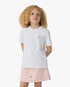 Children's White Casaway Short Sleeve T-Shirt